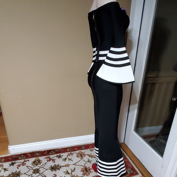 Two Piece Body Con Outfit - Picture 2 of 8